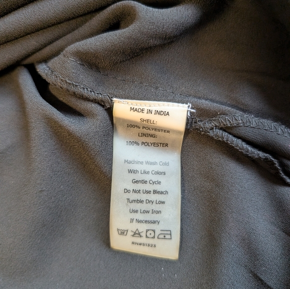 Vince Camuto Floral Lace-Up Ruffle Sleeve Blouse in Pomegranate Pink at Nordstro - Picture 7 of 8